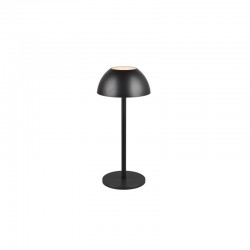 Ricardo - Portable Indoor/Outdoor Rechargeable Black LED Table Lamp Ricardo - Portable Indoor/Outdoor Rechargeable Black LED Table Lamp