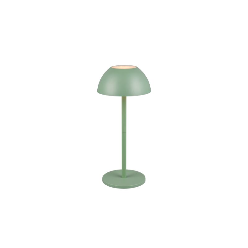 - Ricardo - Portable Indoor/Outdoor Rechargeable Green LED Table Lamp Trio-R54106149 - Ricardo - Portable Indoor/Outdoor Rechargeable Green LED Table Lamp