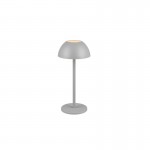 Ricardo - Portable Indoor/Outdoor Rechargeable Grey LED Table Lamp Ricardo - Portable Indoor/Outdoor Rechargeable Grey LED Table Lamp