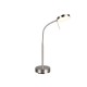 Trio-R54561107 - Moreno - Rechargeable Matt Nickel CCT Table Lamp