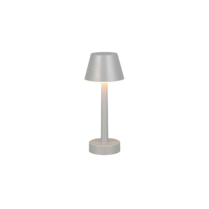 Trio-R54991177 - Vidal - Rechargeable Grey Table Lamp IP44