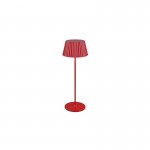 Suarez - Portable Indoor/Outdoor Rechargeable Red Table Lamp Suarez - Portable Indoor/Outdoor Rechargeable Red Table Lamp