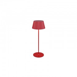 Suarez - Portable Indoor/Outdoor Rechargeable Red Table Lamp Suarez - Portable Indoor/Outdoor Rechargeable Red Table Lamp