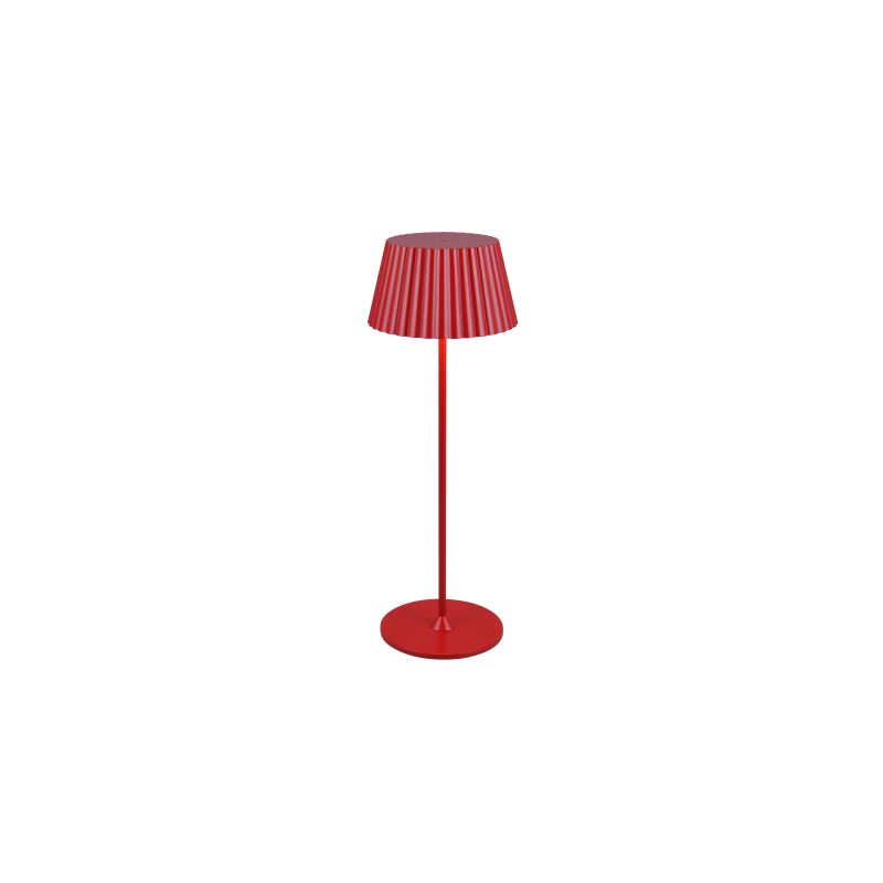 - Suarez - Portable Indoor/Outdoor Rechargeable Red Table Lamp Trio-R57706110 - Suarez - Portable Indoor/Outdoor Rechargeable Red Table Lamp