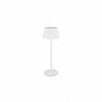 Suarez - Portable Indoor/Outdoor Rechargeable White Table Lamp Suarez - Portable Indoor/Outdoor Rechargeable White Table Lamp
