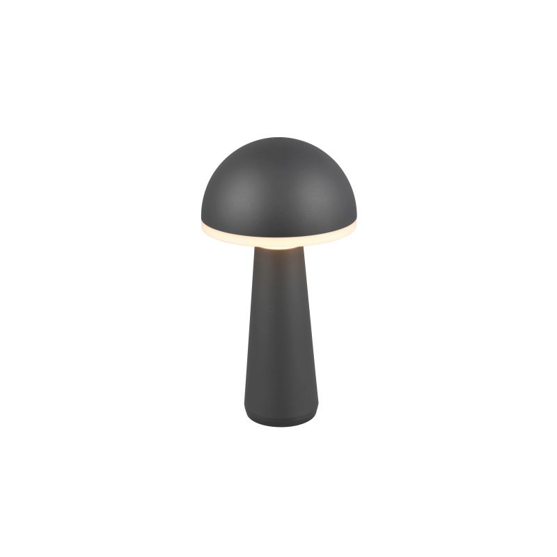 Trio-R57716142 - Fungo - Portable Indoor/Outdoor Rechargeable Black CCT Table Lamp