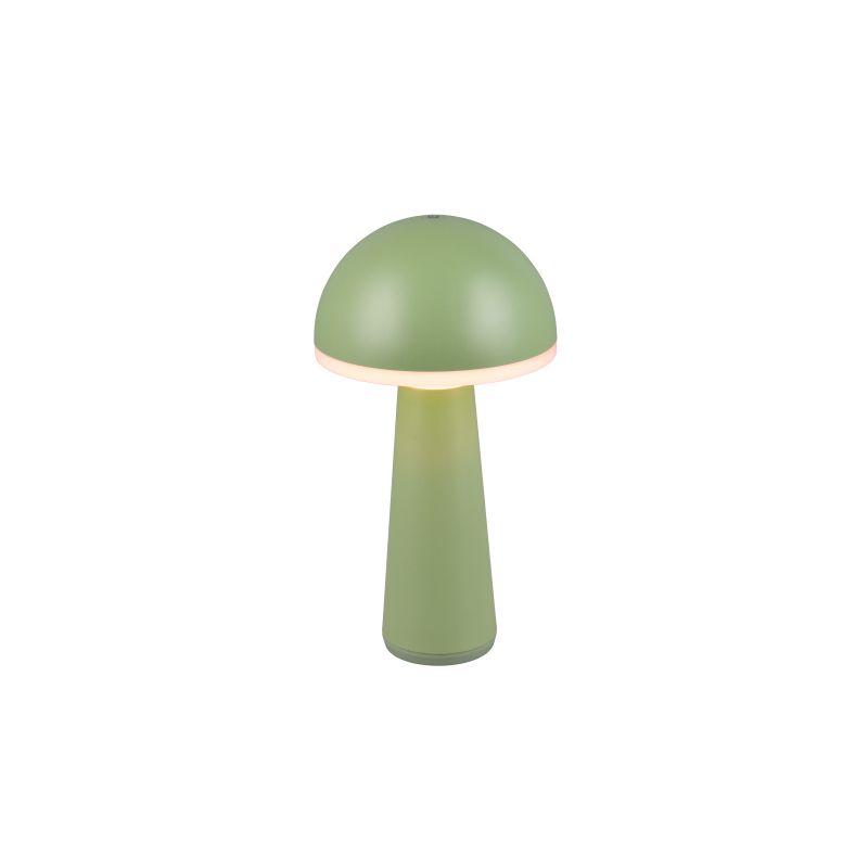 - Fungo - Portable Indoor/Outdoor Rechargeable Green CCT Table Lamp Trio-R57716149 - Fungo - Portable Indoor/Outdoor Rechargeable Green CCT Table Lamp