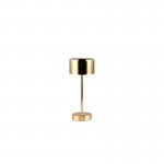 Jeff - Rechargeable Polished Brass LED Table Lamp with USB Jeff - Rechargeable Polished Brass LED Table Lamp with USB