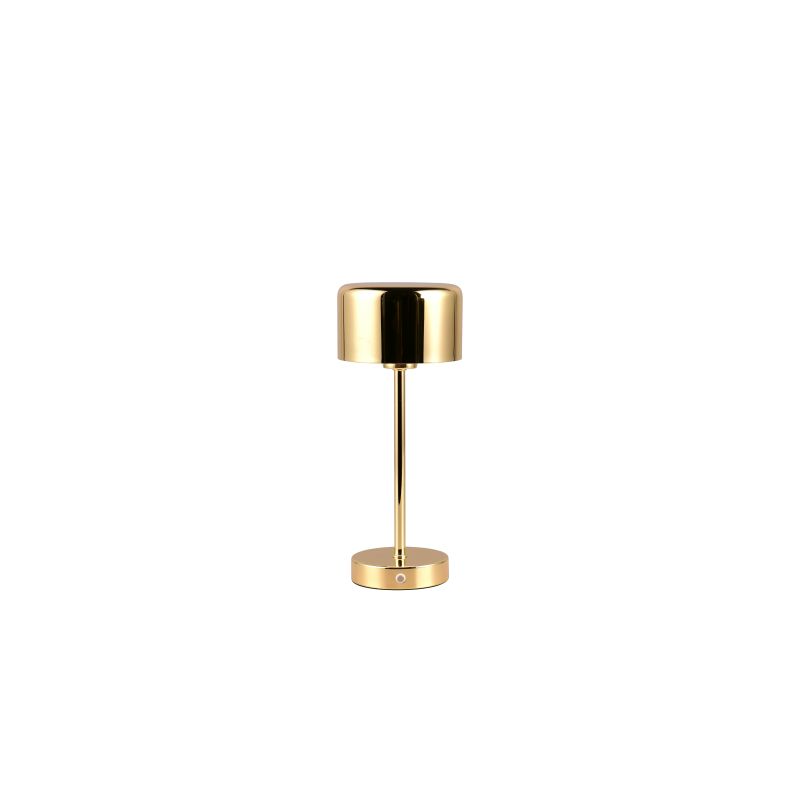 - Jeff - Rechargeable Polished Brass LED Table Lamp with USB Trio-R59151103 - Jeff - Rechargeable Polished Brass LED Table Lamp with USB
