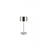 Jeff - Rechargeable Matt Nickel LED Table Lamp with USB Jeff - Rechargeable Matt Nickel LED Table Lamp with USB
