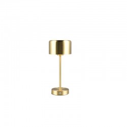 Jeff - Rechargeable Matt Brass LED Table Lamp with USB Jeff - Rechargeable Matt Brass LED Table Lamp with USB