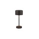 Trio-R59151132 - Jeff - Rechargeable Matt Black LED Table Lamp with USB