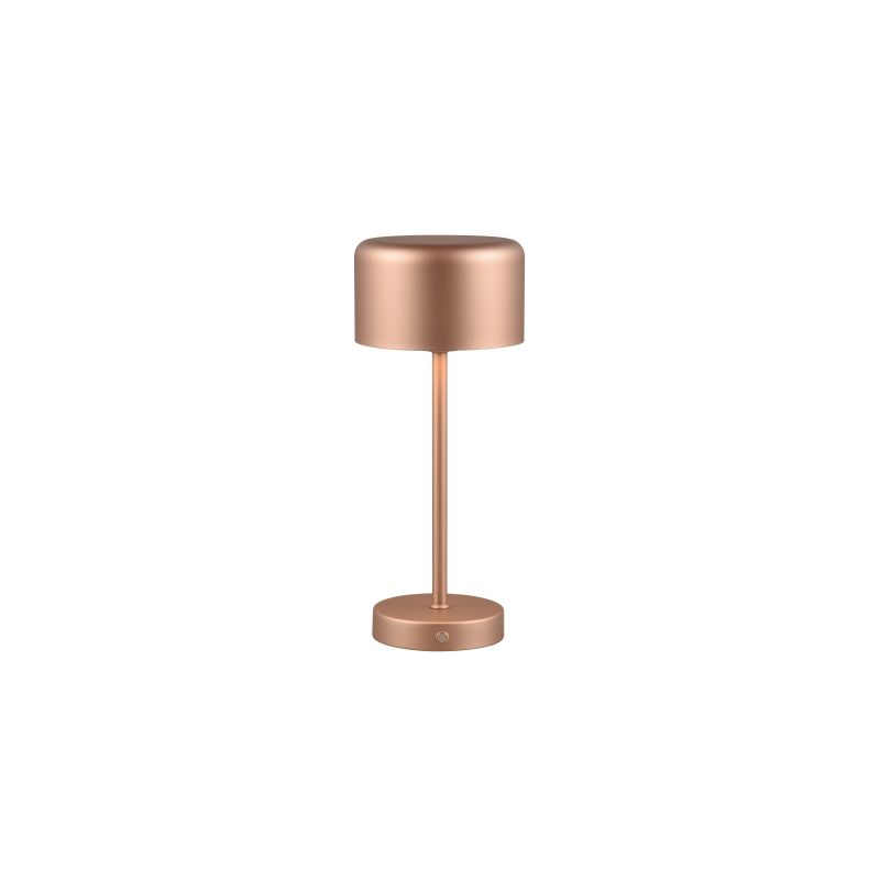 - Jeff - Rechargeable Coffee LED Table Lamp with USB Trio-R59151165 - Jeff - Rechargeable Coffee LED Table Lamp with USB