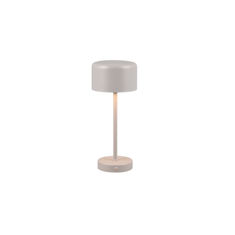 - Jeff - Rechargeable Grey LED Table Lamp with USB Trio-R59151177 - Jeff - Rechargeable Grey LED Table Lamp with USB