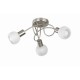 - Antibes - Matt Nickel 3 Spotlights with Alabaster Glass Trio-R60173007 - Antibes - Matt Nickel 3 Spotlights with Alabaster Glass