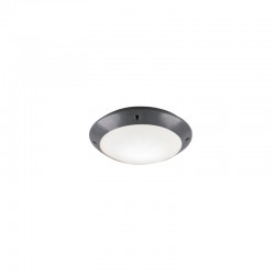 Camaro - Anthracite Ceiling Lamp with White Diffuser Ø 26 cm Camaro - Anthracite Ceiling Lamp with White Diffuser Ø 26 cm