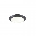 Camaro - Anthracite Ceiling Lamp with White Diffuser Ø 33 cm Camaro - Anthracite Ceiling Lamp with White Diffuser Ø 33 cm