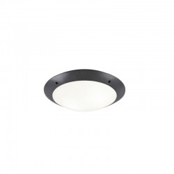 Camaro - Anthracite Ceiling Lamp with White Diffuser Ø 33 cm Camaro - Anthracite Ceiling Lamp with White Diffuser Ø 33 cm