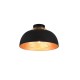 - Punch - Black & Gold Ceiling Lamp Trio-R60811032 - Punch - Black & Gold Ceiling Lamp