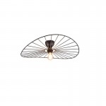 Chapeau - Black Semi Flush Chapeau - Black Semi Flush