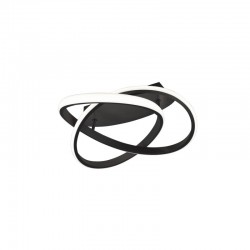 Course - Matt Black LED Ceiling Lamp