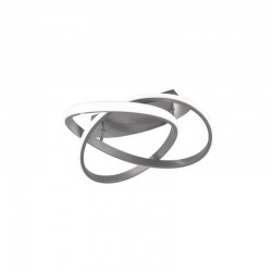 Course - Matt Nickel LED Ceiling Lamp 4000K Course - Matt Nickel LED Ceiling Lamp 4000K