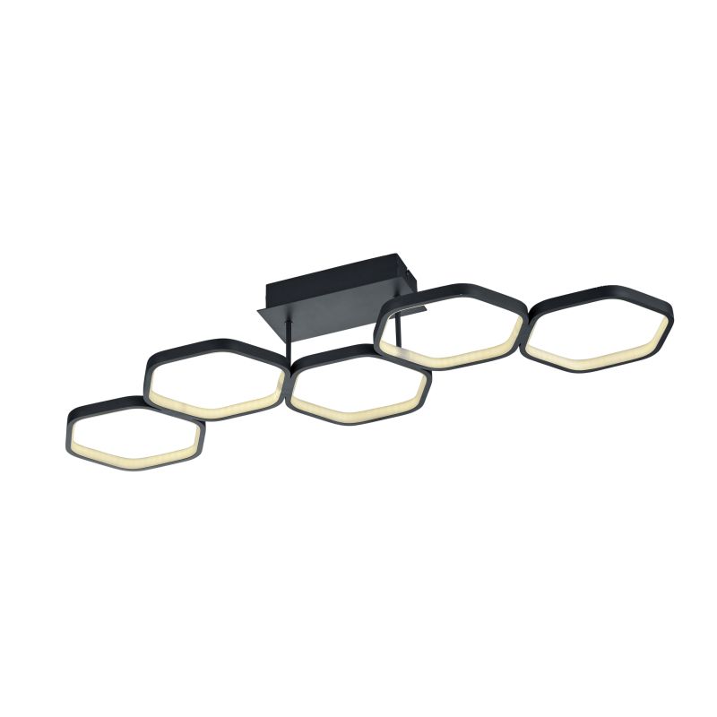 Trio-R62055142 - Vigo - Anthracite LED Ceiling Lamp 3000K
