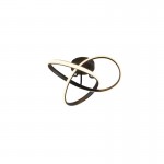 Meo - Black LED Semi Flush 3000K Meo - Black LED Semi Flush 3000K