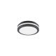 - Kendal - Anthracite LED Ceiling Lamp with White Diffuser IP54 Trio-R62151142 - Kendal - Anthracite LED Ceiling Lamp with White Diffuser IP54