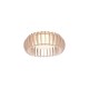 - Monte - Natural Wooden LED Flush with White Diffuser Trio-R62171130 - Monte - Natural Wooden LED Flush with White Diffuser