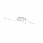 Route - Matt Black 2 Light LED Ceiling Lamp 4000K Route - Matt Black 2 Light LED Ceiling Lamp 4000K