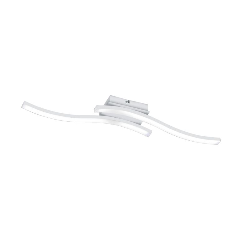 - Route - Matt Black 2 Light LED Ceiling Lamp 4000K Trio-R62472131 - Route - Matt Black 2 Light LED Ceiling Lamp 4000K