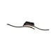 Ceiling Lights - Route - Black & Wooden 2 Light LED Ceiling Lamp 3000K Trio-R62472135 - Route - Black & Wooden 2 Light LED Ceiling Lamp 3000K
