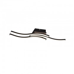 Route - Black & Wooden 3 Light LED Ceiling Lamp 3000K Route - Black & Wooden 3 Light LED Ceiling Lamp 3000K