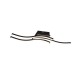 - Route - Black & Wooden 3 Light LED Ceiling Lamp 3000K Trio-R62473135 - Route - Black & Wooden 3 Light LED Ceiling Lamp 3000K