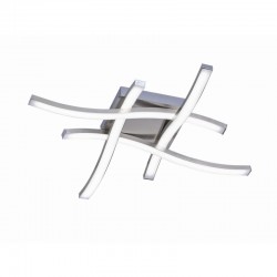 Route - Matt Nickel 4 Light LED Ceiling Lamp 3000K Route - Matt Nickel 4 Light LED Ceiling Lamp 3000K