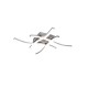 - Route - Matt Nickel 4 Light LED Ceiling Lamp 4000K Trio-R62474407 - Route - Matt Nickel 4 Light LED Ceiling Lamp 4000K