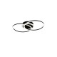 - Venida - Black LED Ceiling Lamp 3000K Trio-R62783132 - Venida - Black LED Ceiling Lamp 3000K