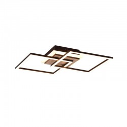 Giro - Black & Wooden CCT Ceiling Lamp with Remote Control Giro - Black & Wooden CCT Ceiling Lamp with Remote Control