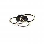 Circle - Matt Black 3 Light CCT Ceiling Lamp with Remote Control Circle - Matt Black 3 Light CCT Ceiling Lamp with Remote Control