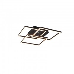 Mobile - Matt Black 3 Light CCT Ceiling Lamp with Remote Control Mobile - Matt Black 3 Light CCT Ceiling Lamp with Remote Control