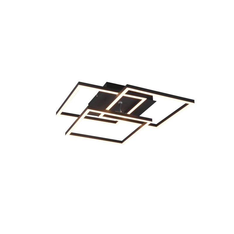 - Mobile - Matt Black 3 Light CCT Ceiling Lamp with Remote Control Trio-R62883132 - Mobile - Matt Black 3 Light CCT Ceiling Lamp with Remote Control