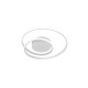 - Zibal - Matt White LED Ceiling Lamp Trio-R62911131 - Zibal - Matt White LED Ceiling Lamp