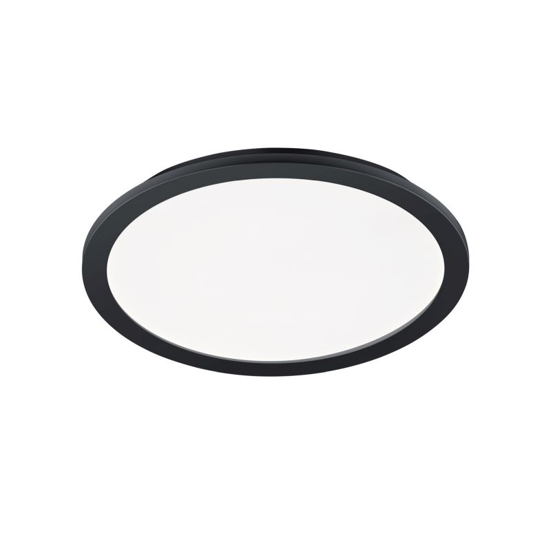 - Camillus - White & Black LED Flush 2700 lm IP44 Trio-R62922432 - Camillus - White & Black LED Flush 2700 lm IP44