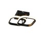 Trio-R63531932 - Kasia - Matt Black Ceiling Lamp 3000K