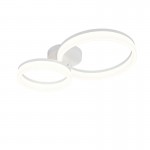 Scope - Matt White 2 Light LED Ceiling Lamp 4000K Scope - Matt White 2 Light LED Ceiling Lamp 4000K