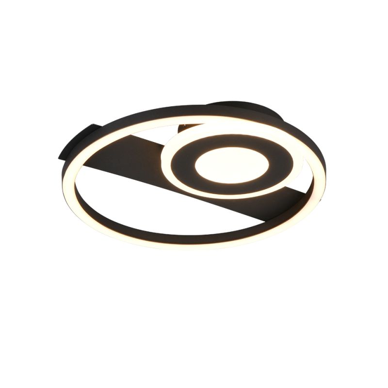 - Horus - Matt Black LED Ceiling Lamp Trio-R63671132 - Horus - Matt Black LED Ceiling Lamp