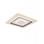 Jora - Matt White & Black CCT Ceiling Lamp with Remote Control Ø 60 cm Jora - Matt White & Black CCT Ceiling Lamp with Remote Control Ø 60 cm