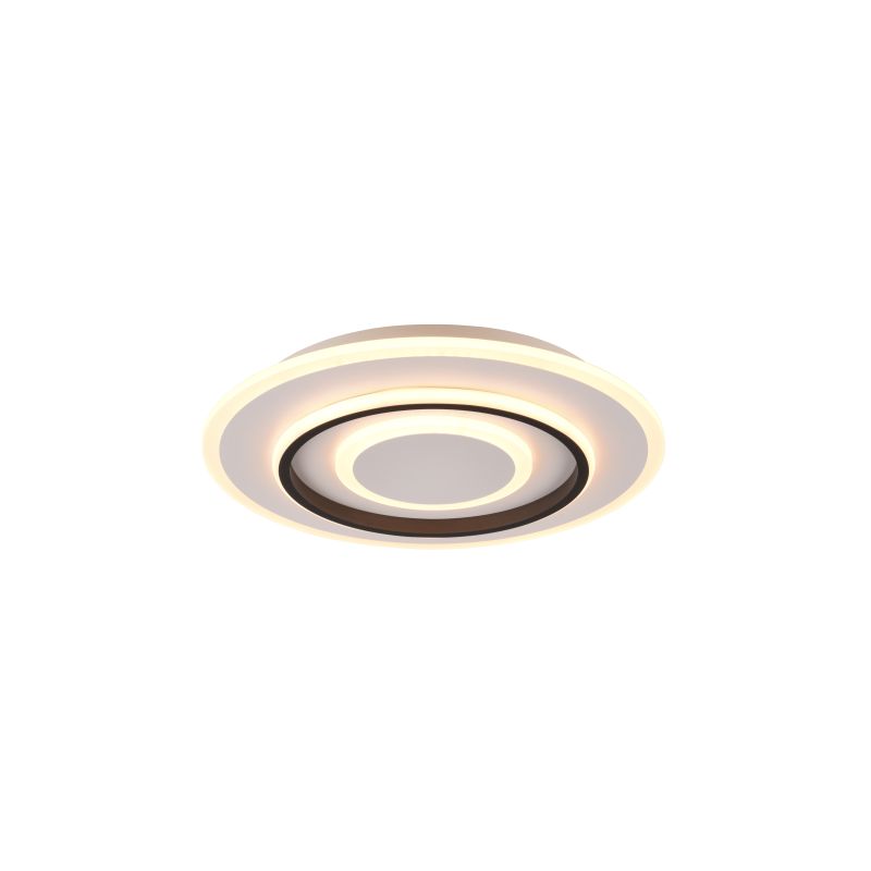 - Jora - Matt White & Black CCT Ceiling Lamp with Remote Control Ø 41 cm Trio-R64303131 - Jora - Matt White & Black CCT Ceiling Lamp with Remote Control Ø 41 cm