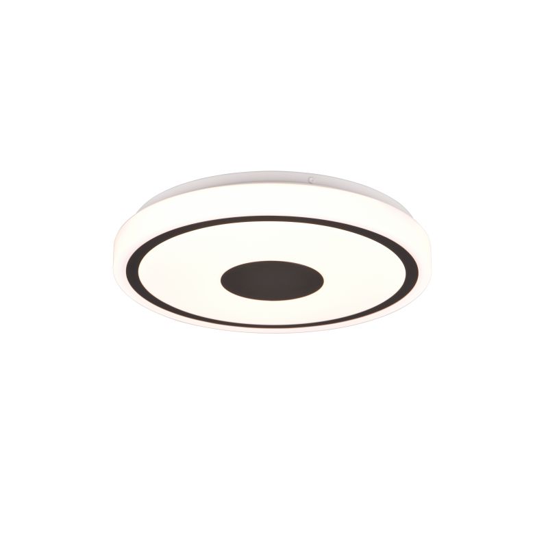 Trio-R64361132 - Bunda - White & Black LED Ceiling Lamp Ø 33 cm